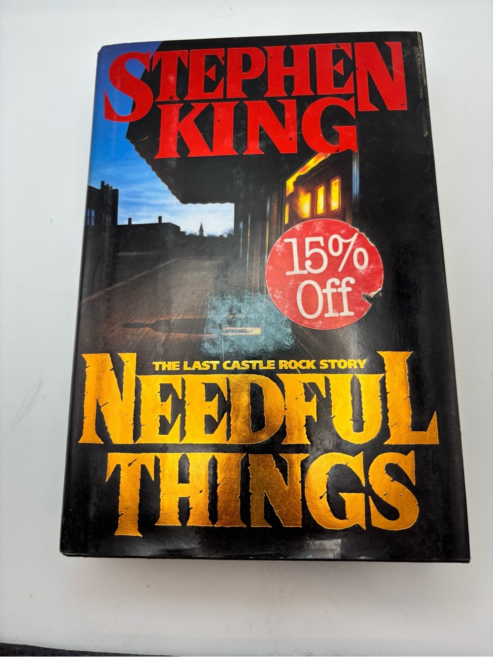 Stephen King Needful Things Hardcover Vintage Castle Rock Horror Novel